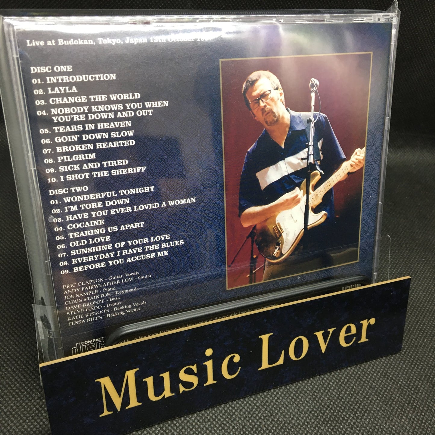 ERIC CLAPTON / BUDOKAN 1997 1ST NIGHT DAT MASTER (2CD)