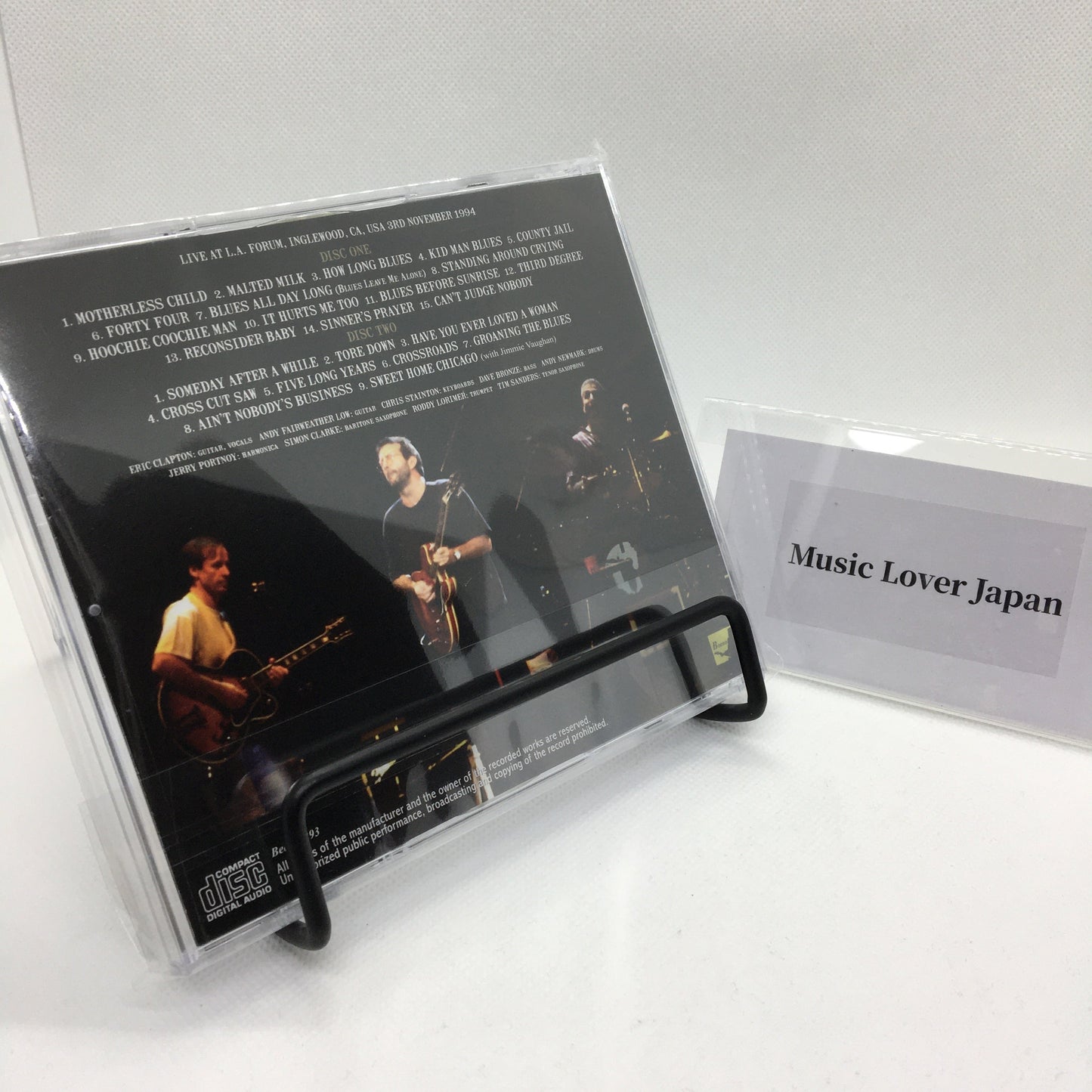ERIC CLAPTON / L.A. FORUM 1994 DAT MASTER STEREO SOUNDBOARD (2CD)