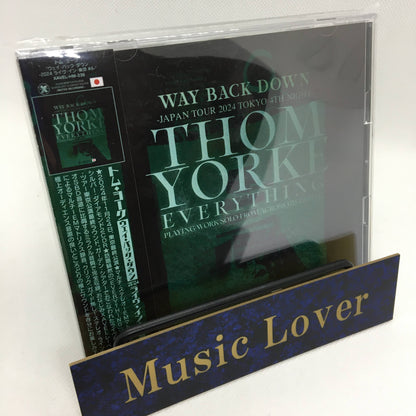 Thom Yorke / Way Back Down Everything Japan Tour 2024 Tokyo 4th Night Limited Edition (2CDR+1DVDR)