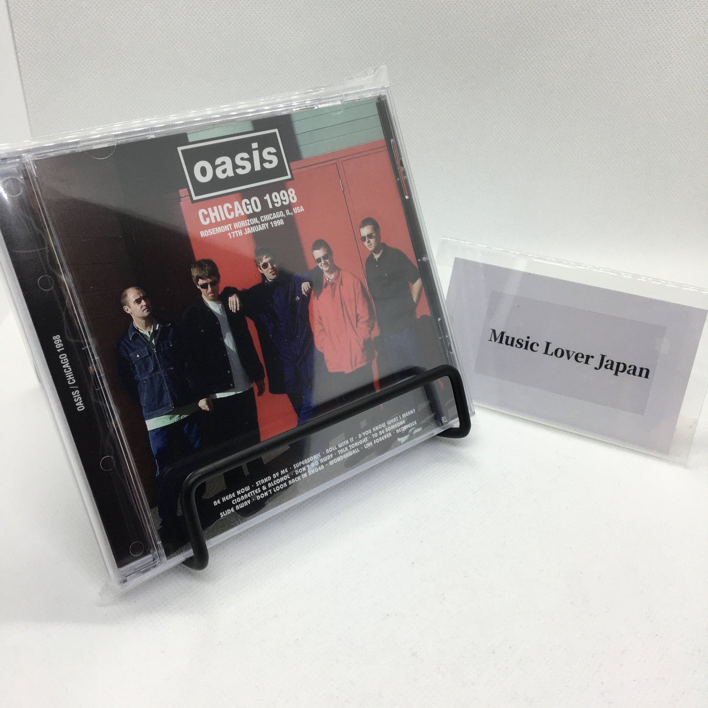 OASIS / CHICAGO 1998 (1CD+1DVDR)
