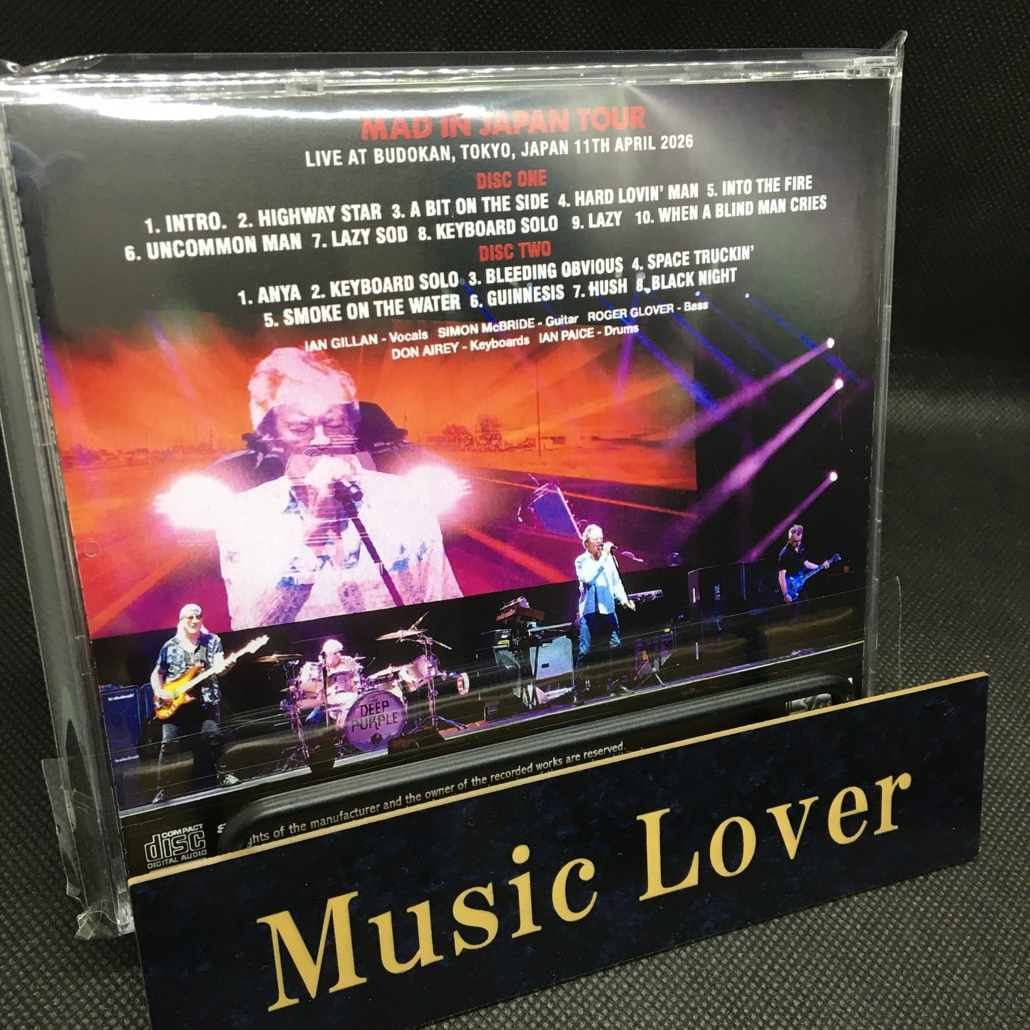 DEEP PURPLE / BUDOKAN 2026 (2CDR)
