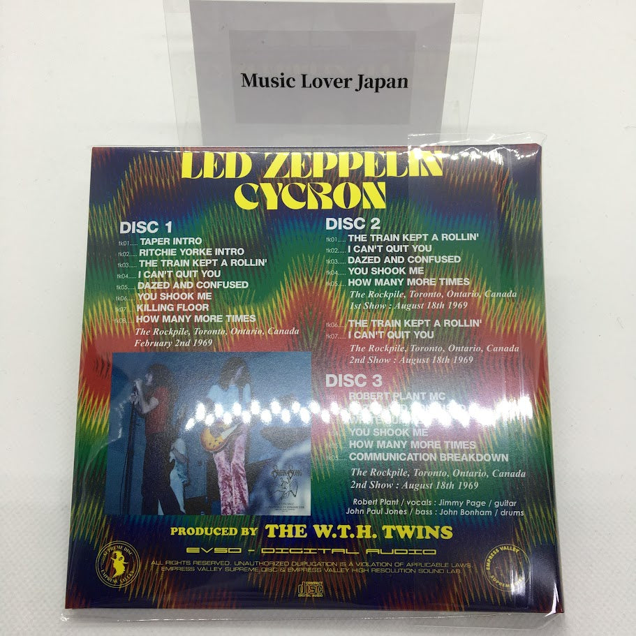 LED ZEPPELIN / CYCRON (3CD) Empress Valley