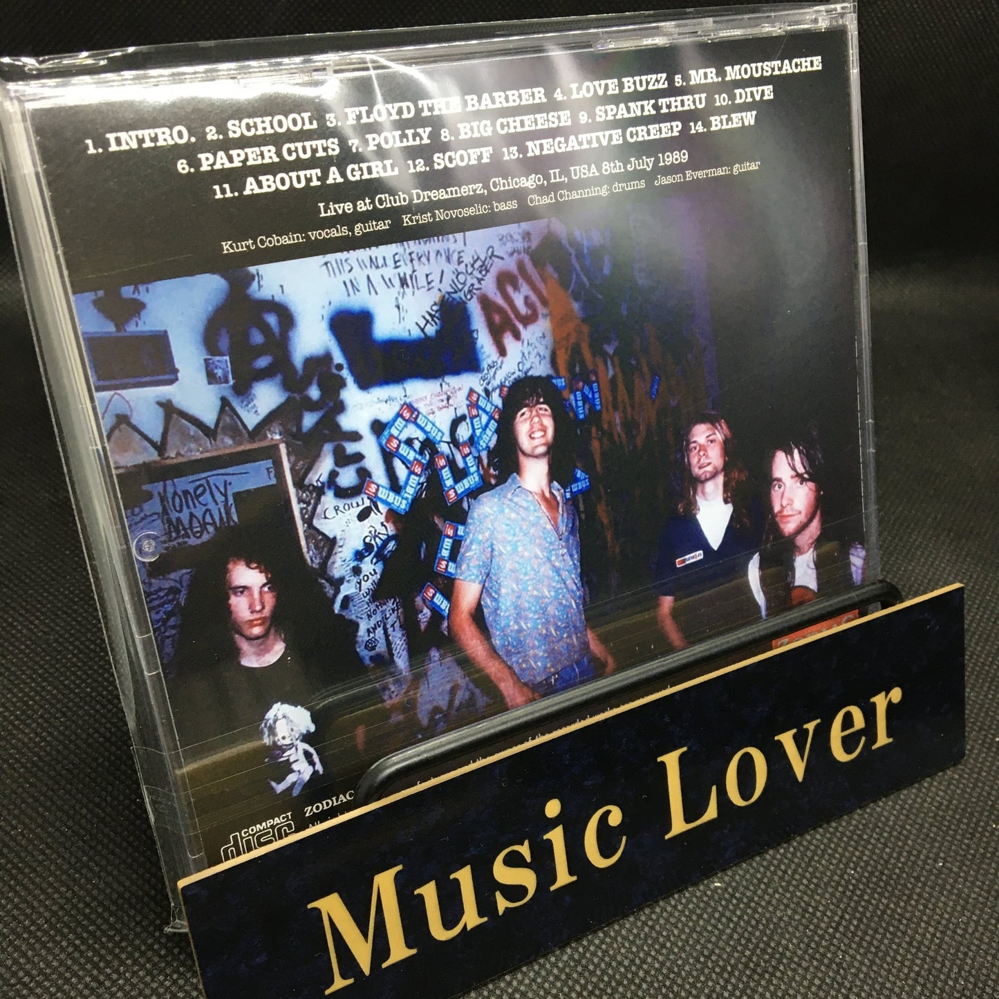 NIRVANA / CLUB DREAMERZ, CHICAGO 1989 (1CD)