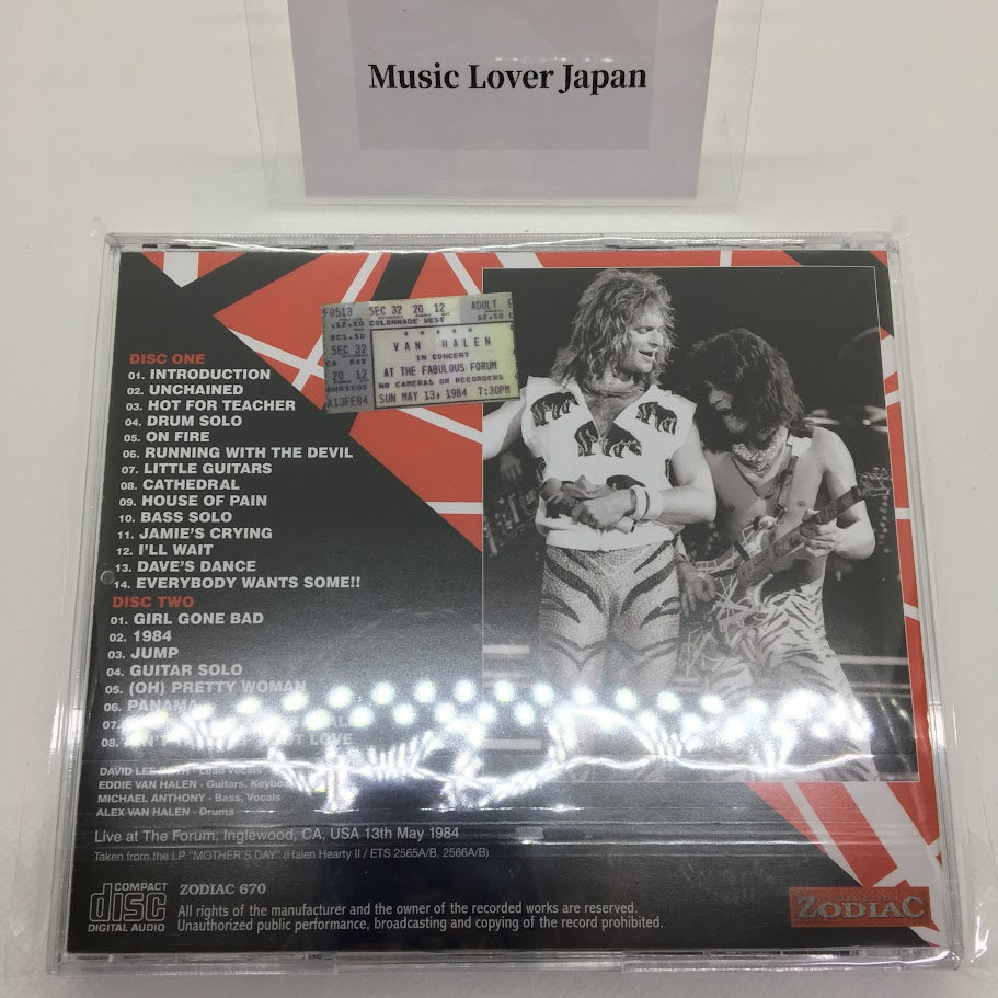 VAN HALEN / DÍA DE LA MADRE (2 CD)