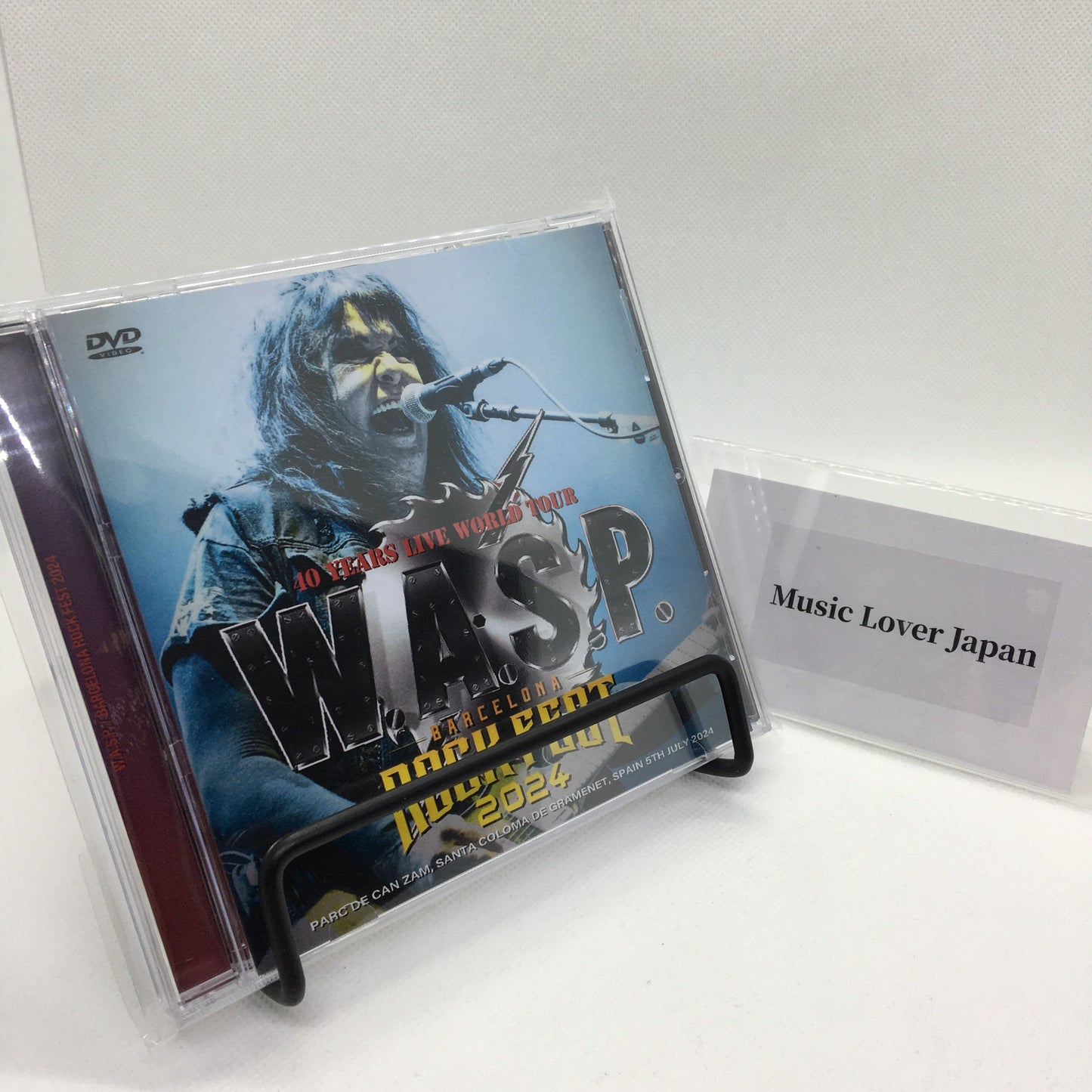 WASP / BARCELONA ROCK FEST 2024 (1 DVD)