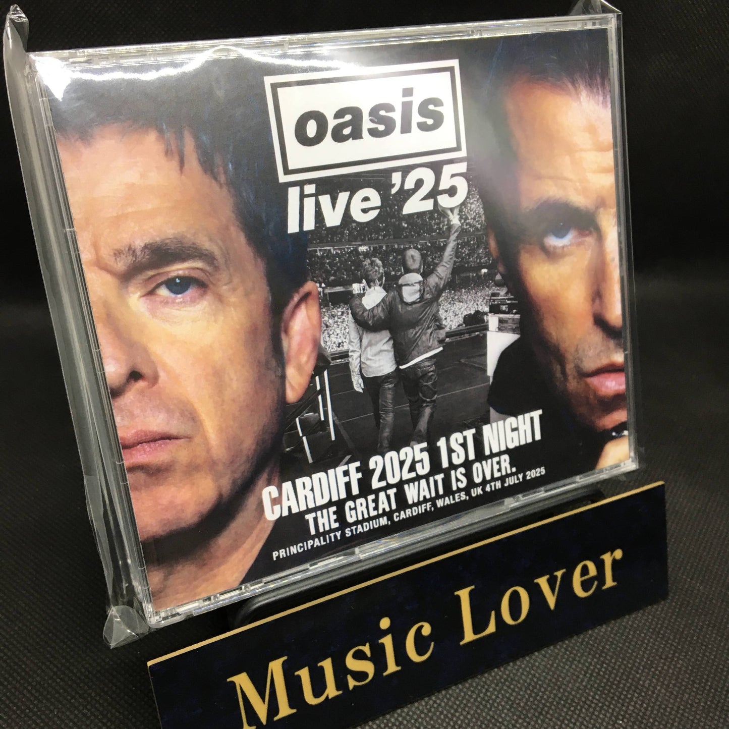 OASIS / CARDIFF 2025 1ST NIGHT THE GREAT WAIT IS OVER (2CDR+1DVDR)