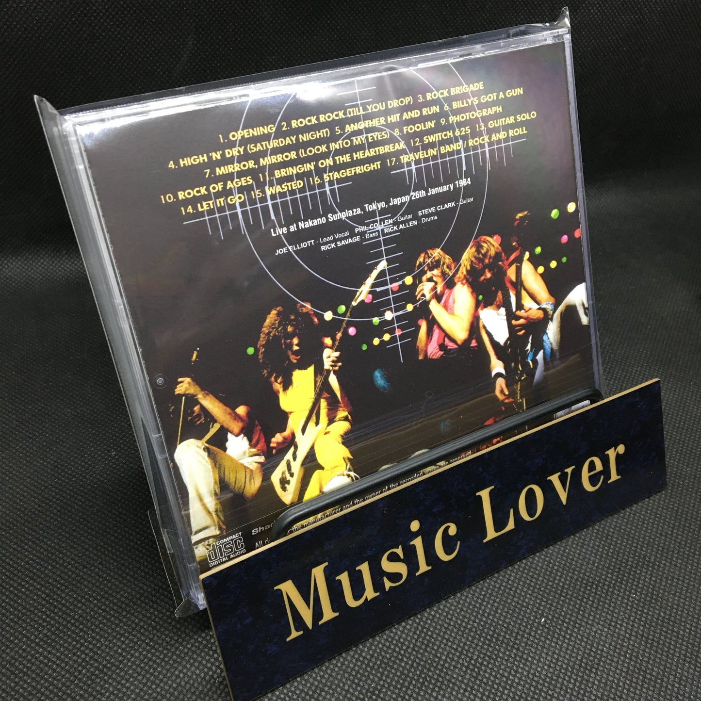 DEF LEPPARD / FIRE BRIGADE TOKYO 1984 (1CDR)