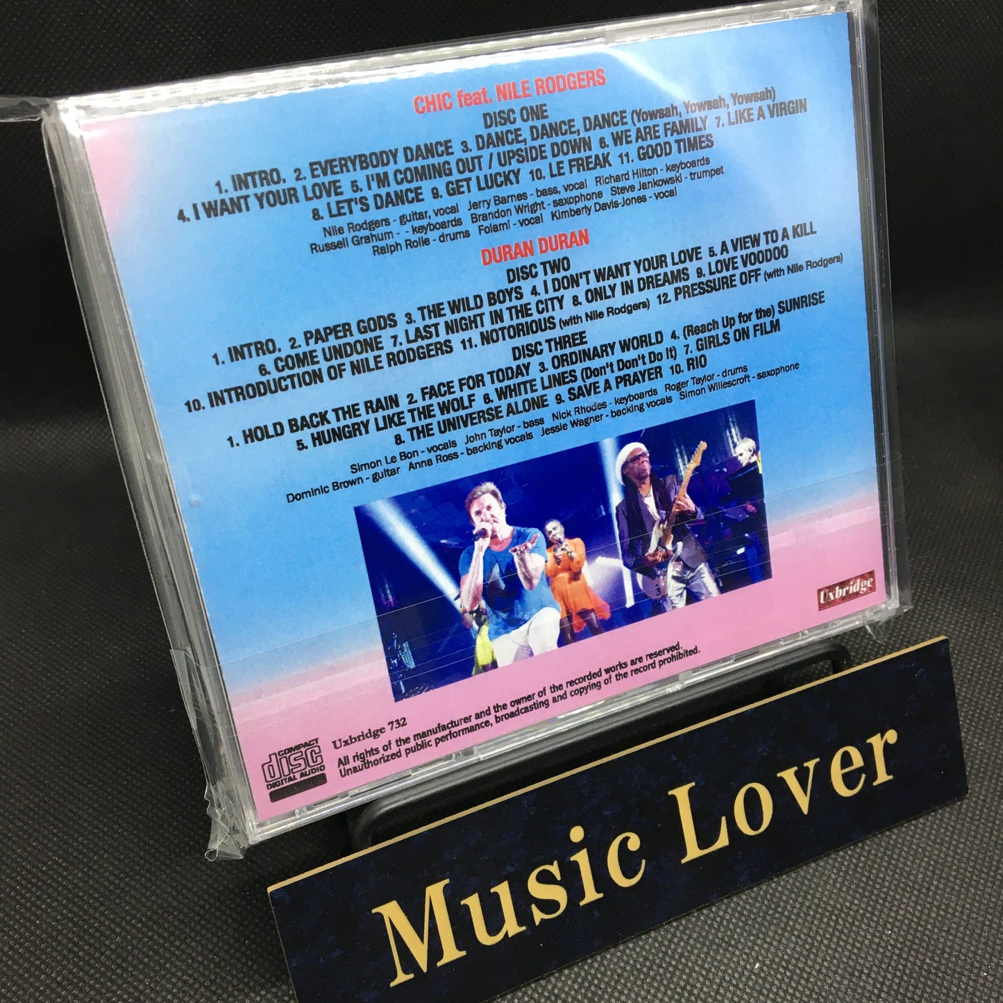 DURAN DURAN / CHIC feat. NILE RODGERS / BUDOKAN 2017 (3CDR)