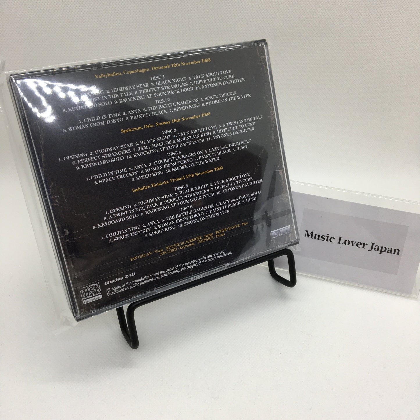 DEEP PURPLE / BATALLA POR EUROPA 1993 (6 CDR)