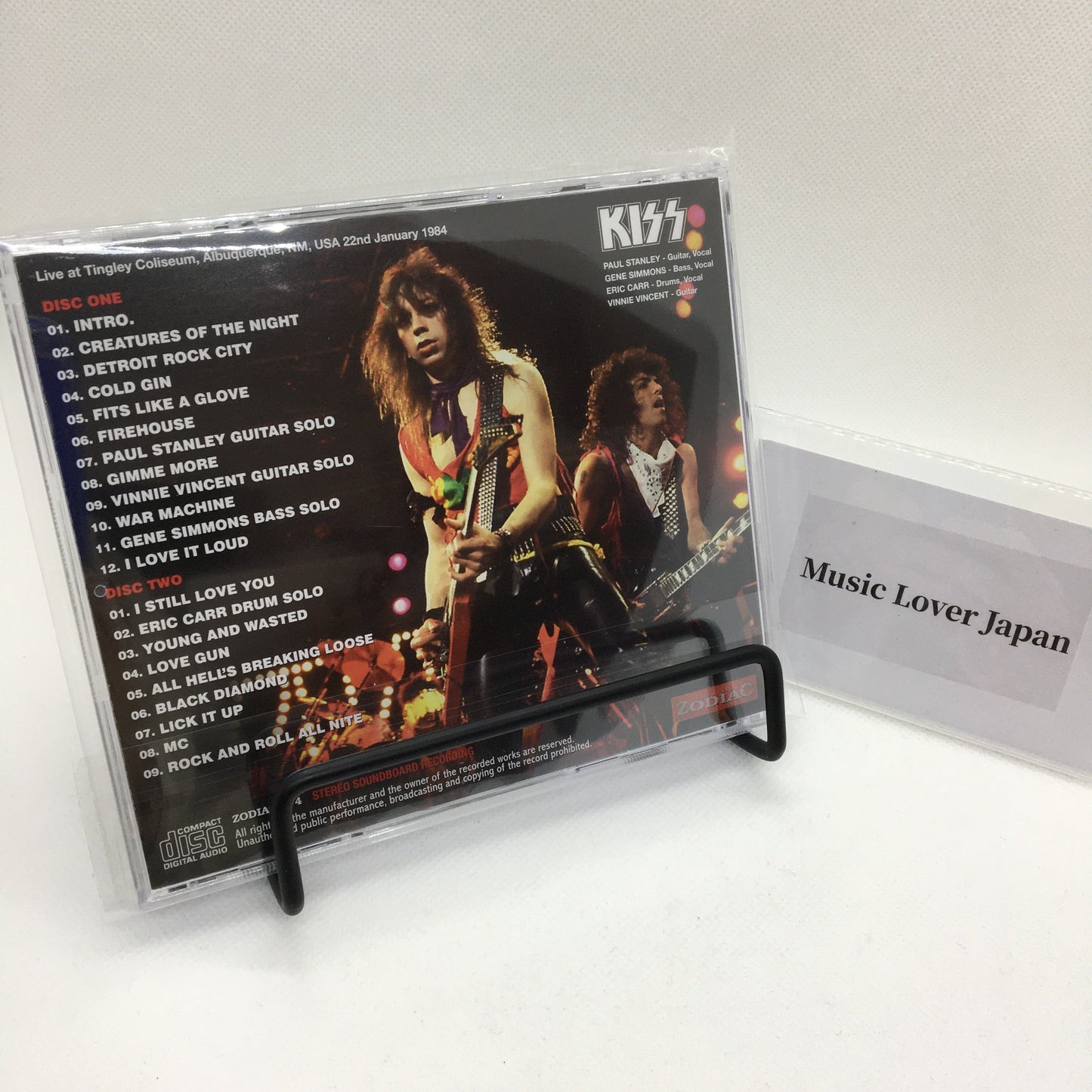 KISS / ALBUQUERQUE 1984 SOUNDBOARD (2CD)
