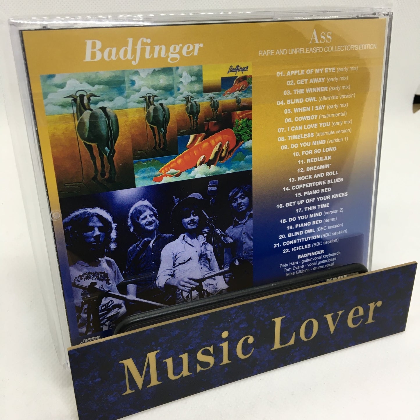 BADFINGER / ASS RARE AND UNRELEASED SOUNDBOARD (1CDR)