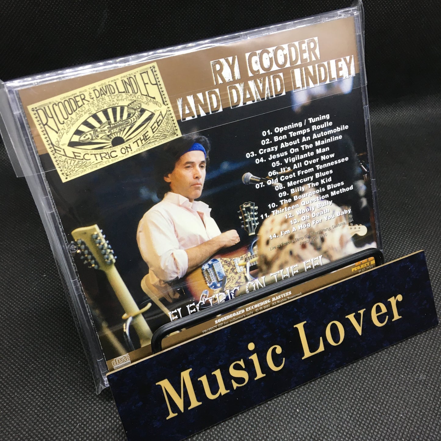RY COODER and DAVID LINDLEY / ELECTRIC ON THE EEL SOUNDBOARD (1CDR)
