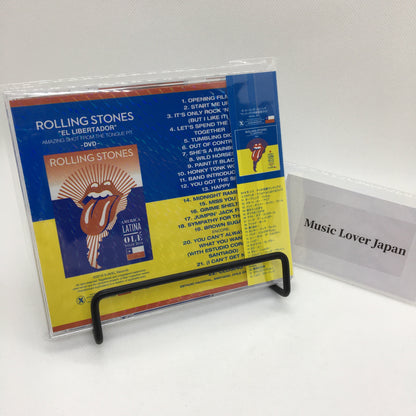 THE ROLLING STONES / EL LIBERTADOR DVD AMAZING SHOT FROM THE TONGUE PIT (1DVD)