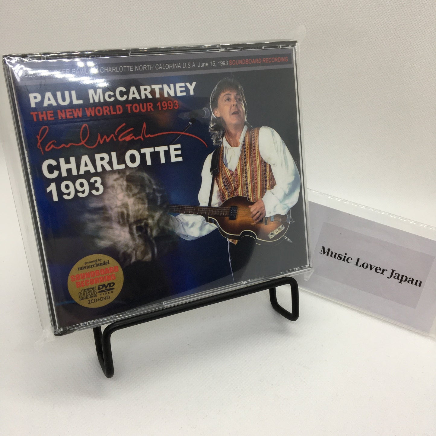 PAUL McCARTNEY / CHARLOTTE 1993 【2CD+DVD】