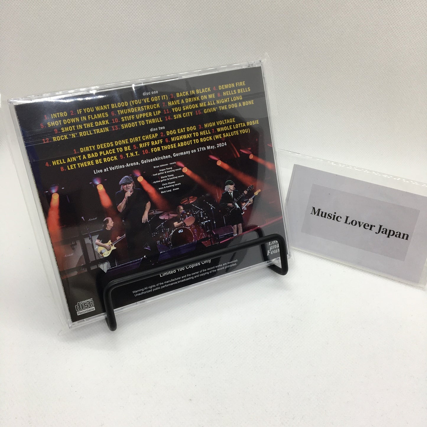 AC/DC / OPENING NIGHT IN GELSENKIRCHEN 2024 (2CDR)