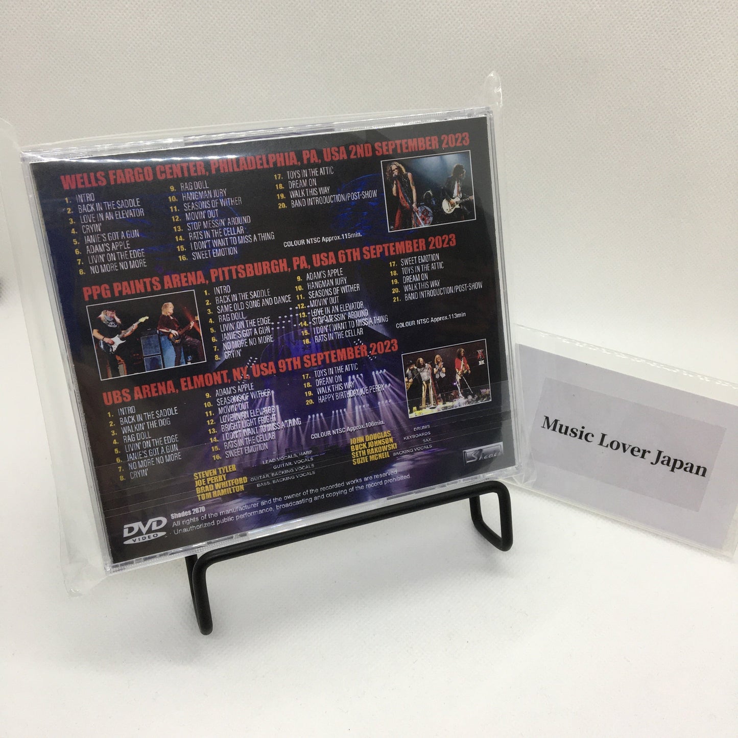 AEROSMITH / PEACE OUT COMPLETE FAREWELL TOUR (3DVDR)