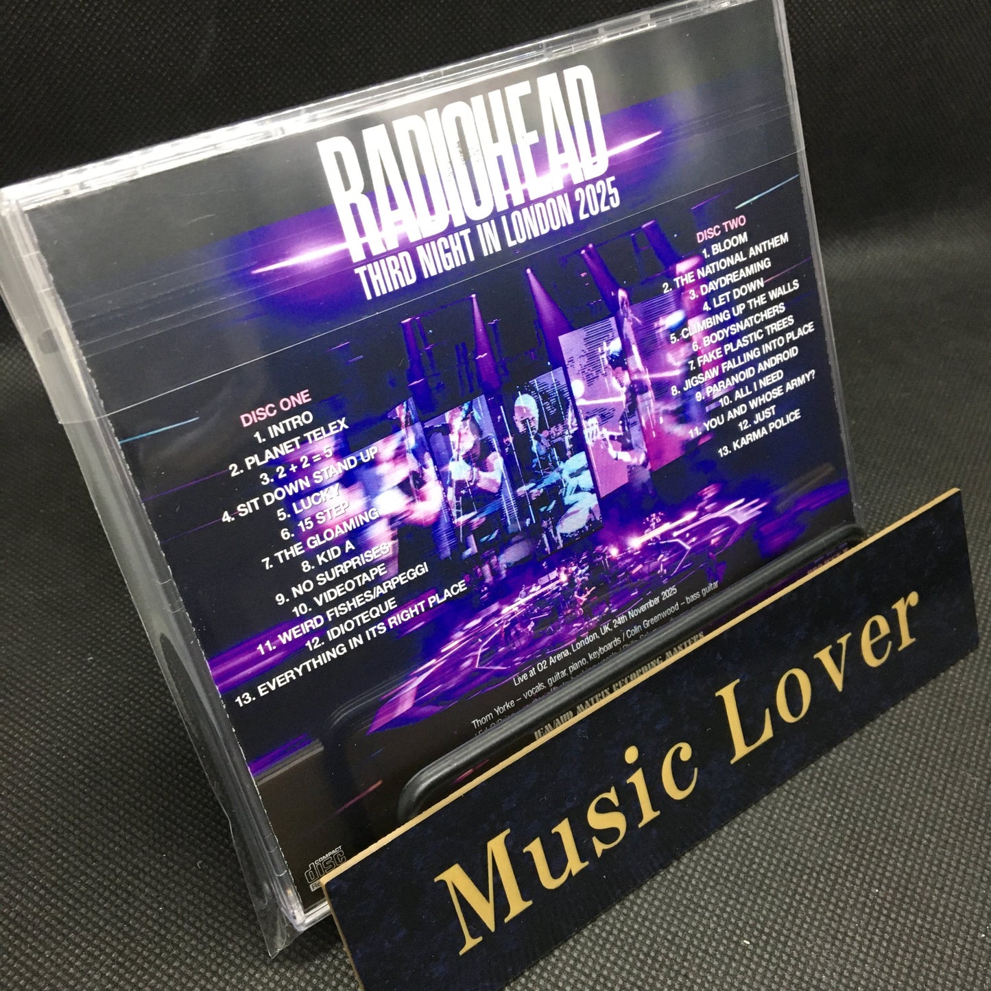 RADIOHEAD / THIRD NIGHT IN LONDON 2025 (2CDR)