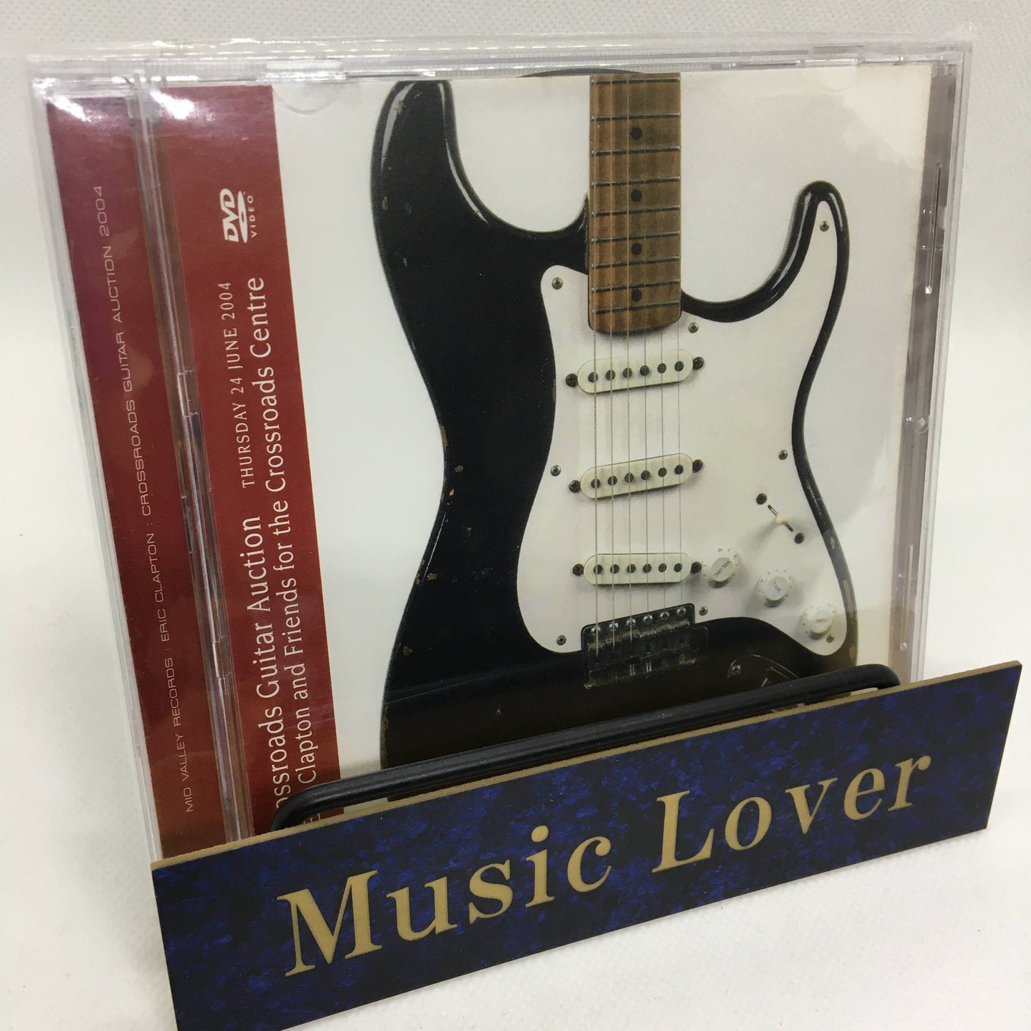 Eric Clapton Crossroads Guitar Auction 2004 1DVD Mid Valley Special Sampler F/S