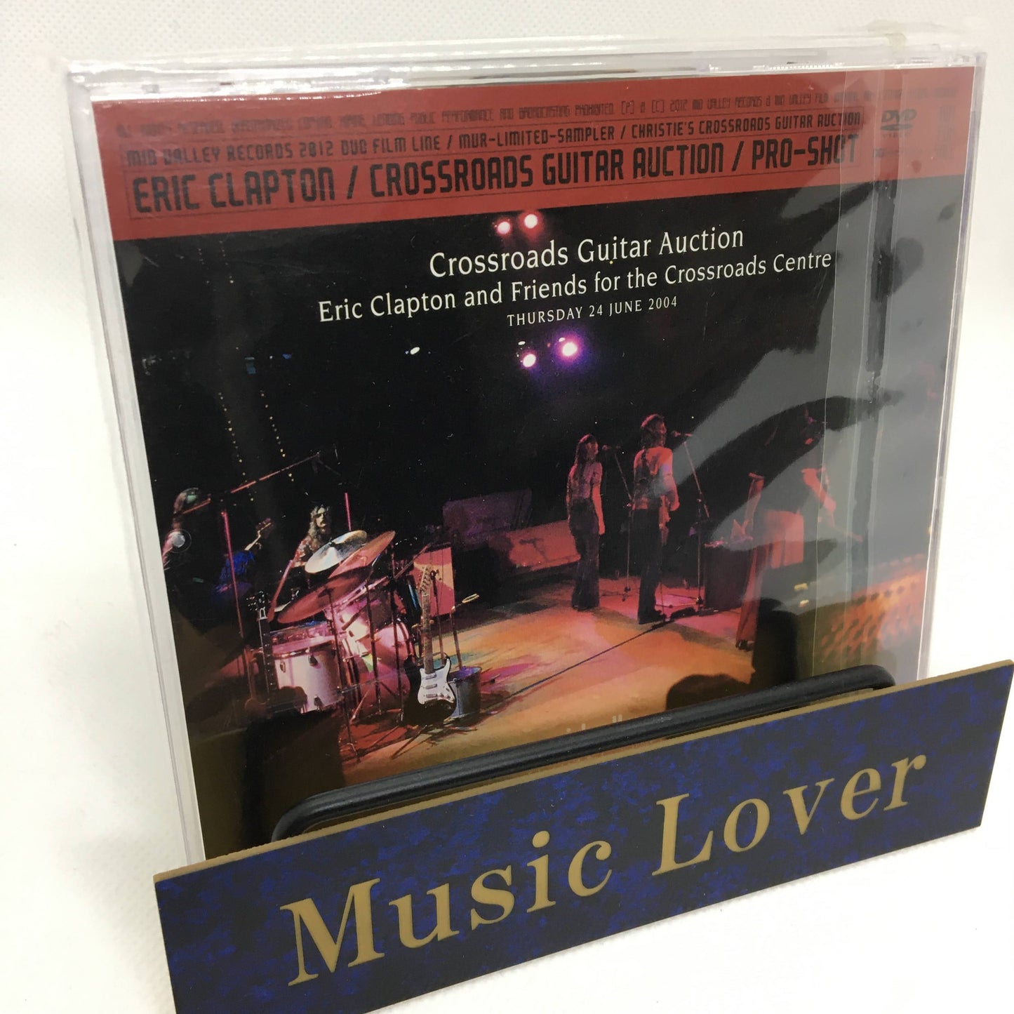 Eric Clapton Crossroads Guitar Auction 2004 1DVD Mid Valley Special Sampler F/S