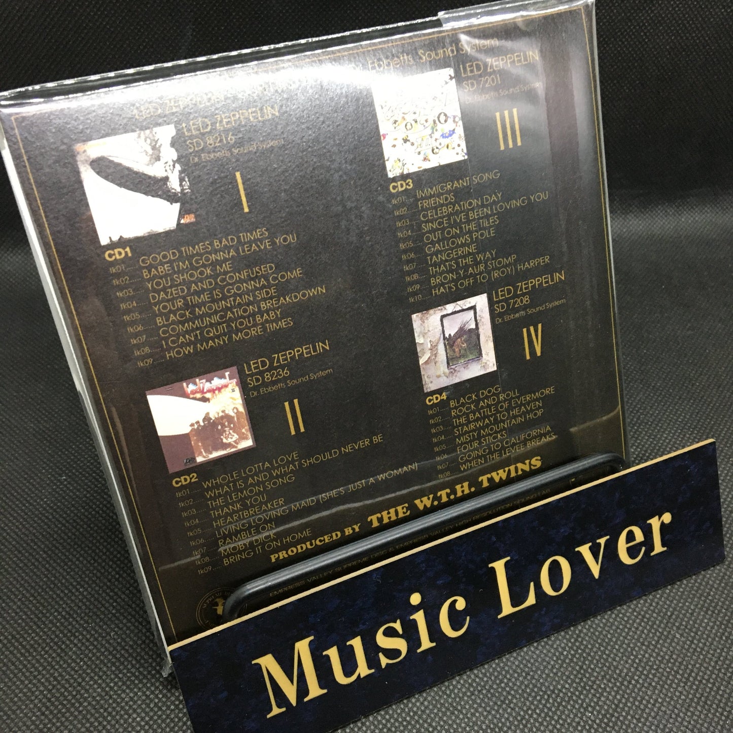 Led Zeppelin / First Four 1st Four Dr. Ebbetts Sound System (4CD)