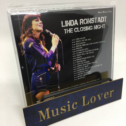 Linda Ronstadt The Closing Night 1977 1CD Moonchild Records LAST ONE!
