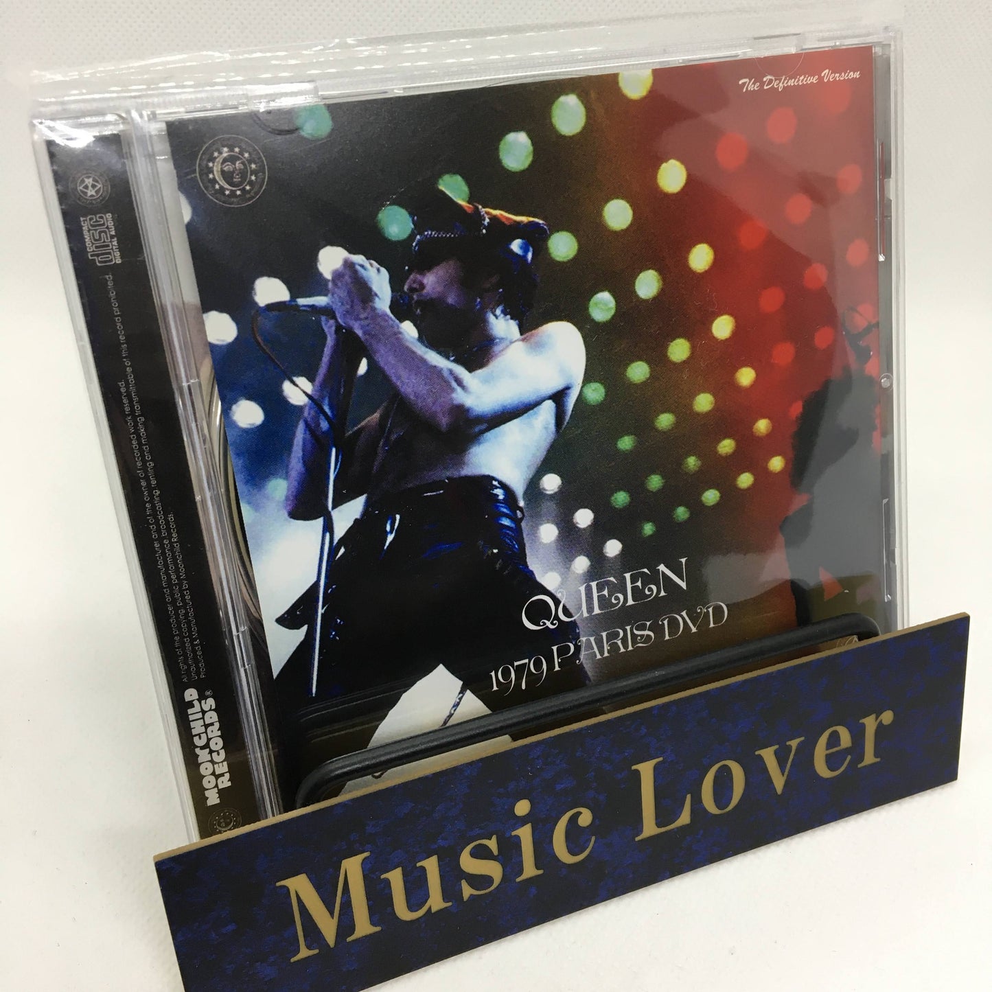 Queen 1979 Paris DVD Definitive Version 1 Disc Live At France Moonchild Records