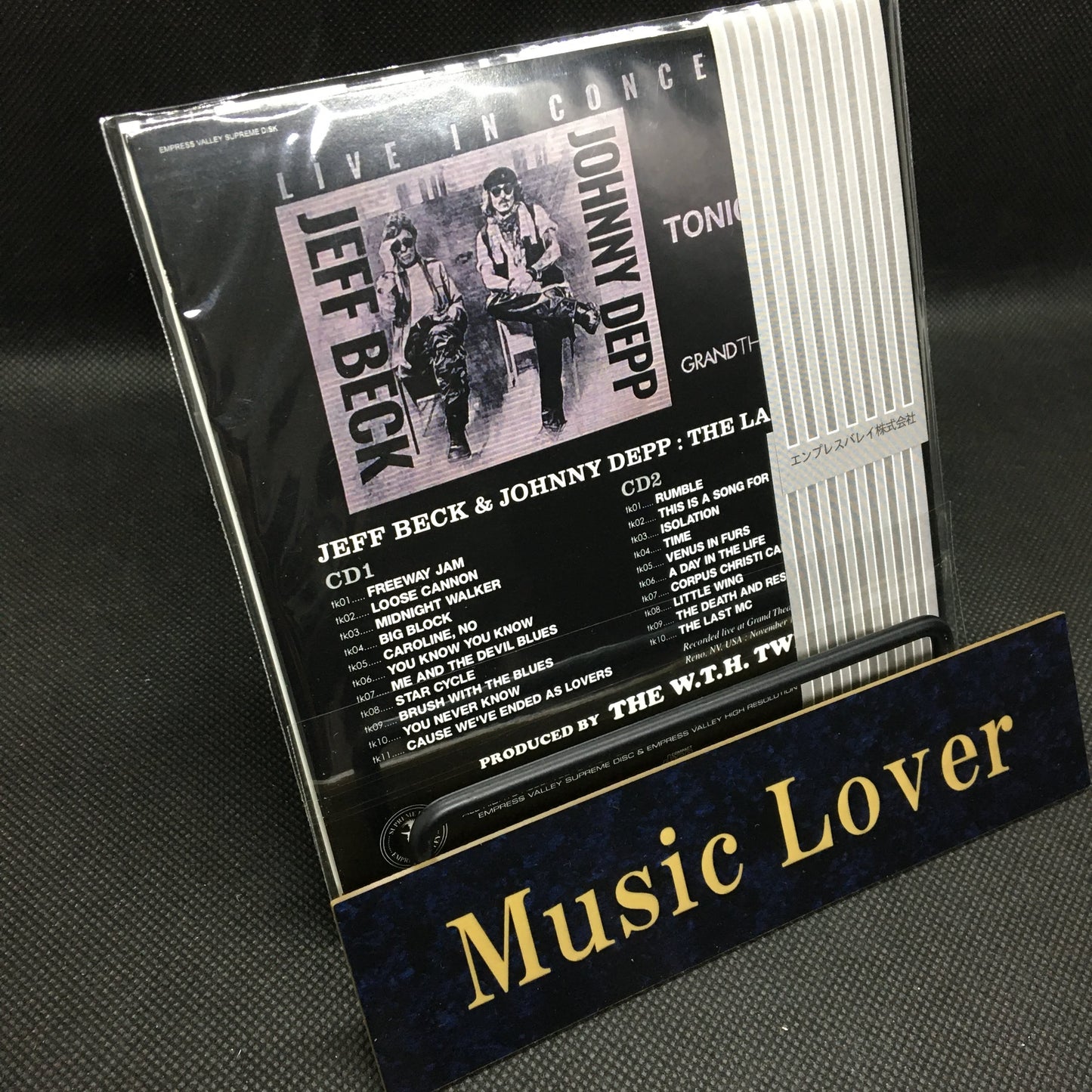 Jeff Beck & Johnny Depp / The Last Stage (2CD)