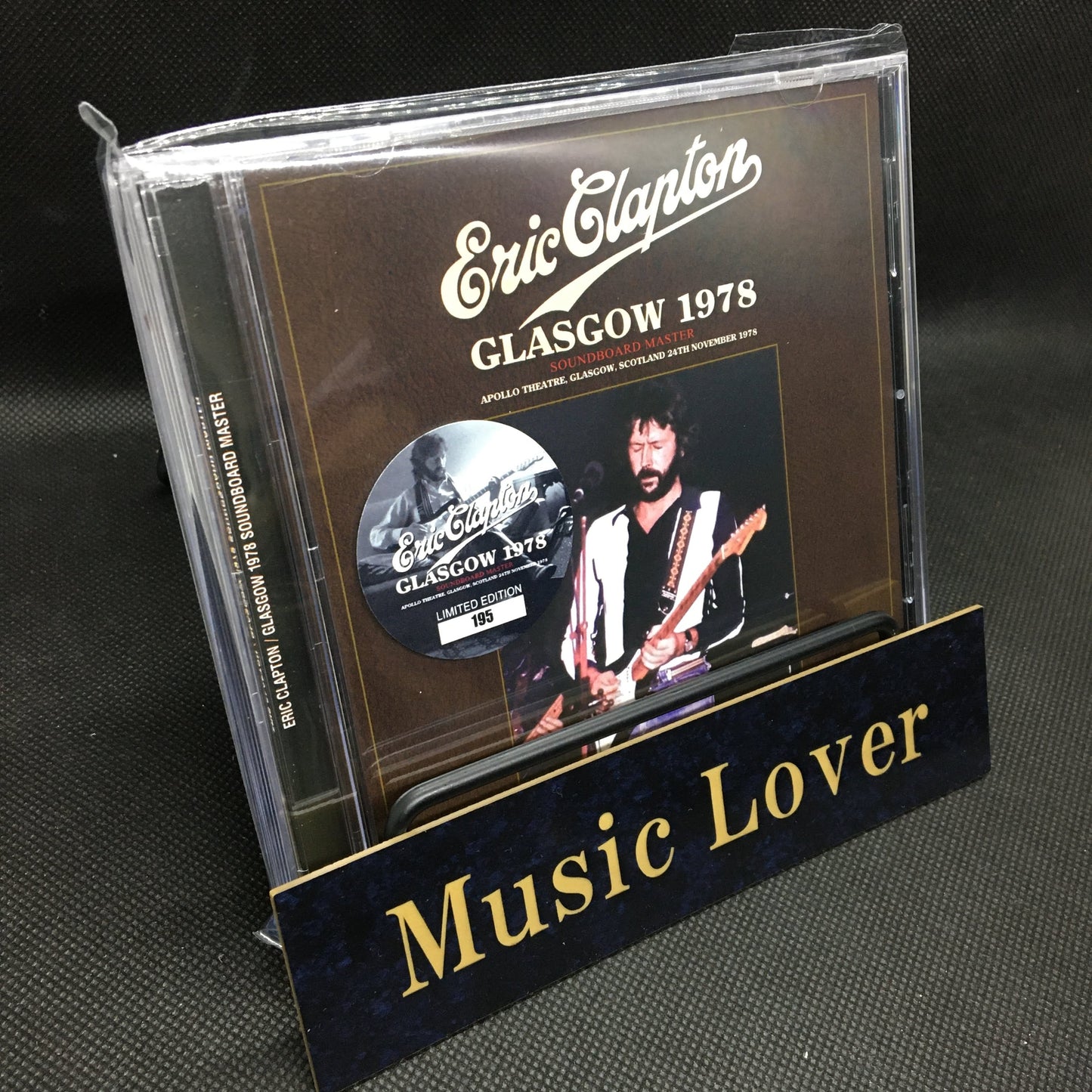 ERIC CLAPTON / GLASGOW 1978 SOUNDBOARD MASTER (2CD+1DVDR)