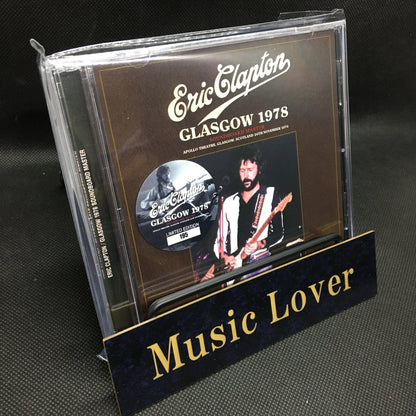 ERIC CLAPTON / GLASGOW 1978 SOUNDBOARD MASTER (2CD+1DVDR)