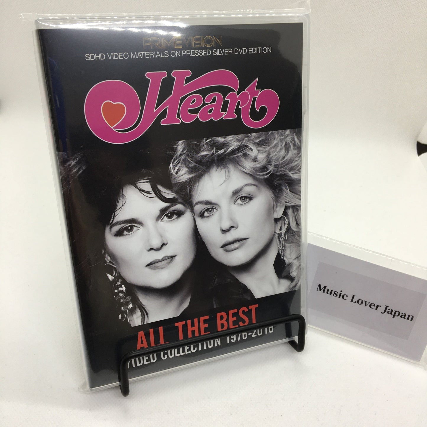 Heart All The Best Video Collection 1976-2016 Factory Pressed DVD 36 Tracks