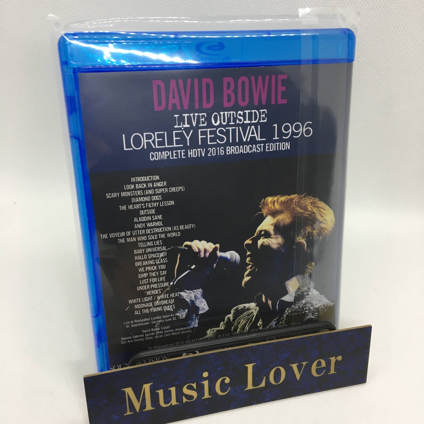 DAVID BOWIE / LIVE OUTSIDE LORELEY FESTIVAL 1996 1BDR