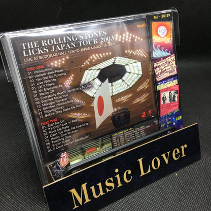 THE ROLLING STONES / LIVE AT BUDOKAN 2003 【2CD】