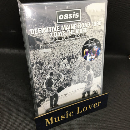 OASIS / DEFINITIVE MAINE ROAD 1996 2 GIORNI IL VIDEO PIÙ FINE E RIPRESA PROFESSIONALE RESTAURATA (2DVD)
