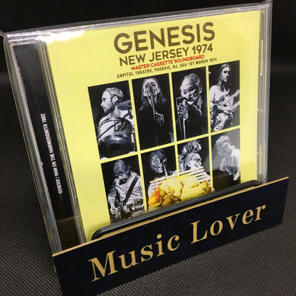 GENESIS / NEW JERSEY 1974 MASTER CASSETTA SOUNDBOARD STEREO SOUNDBOARD (1CDR)