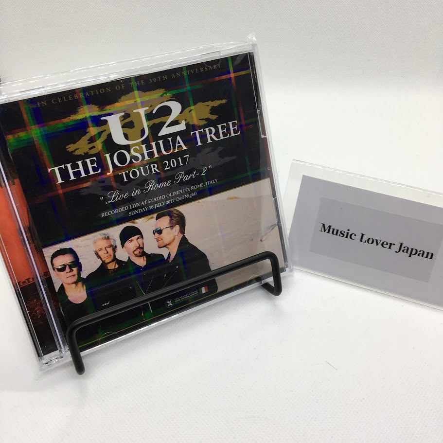 U2 / The Joshua Tree Tour 2017 Live in Rome Part 2 (2CD) Hologram cover