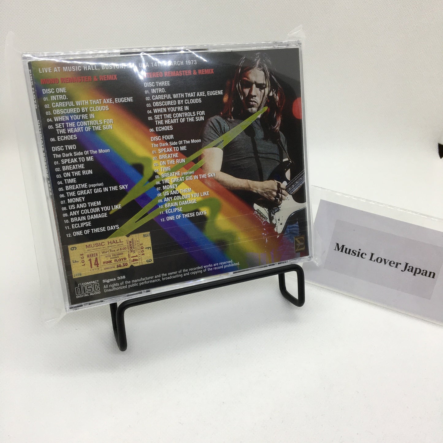 PINK FLOYD / ULTIMATE BOSTON 1973 MONO &amp; STEREO REMIX (4CD)