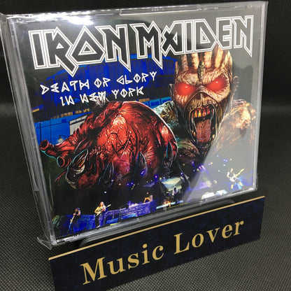 IRON MAIDEN / DEATH OR GLORY IN NEW YORK (2CDR+1BDR) Madison Square Garden 2016