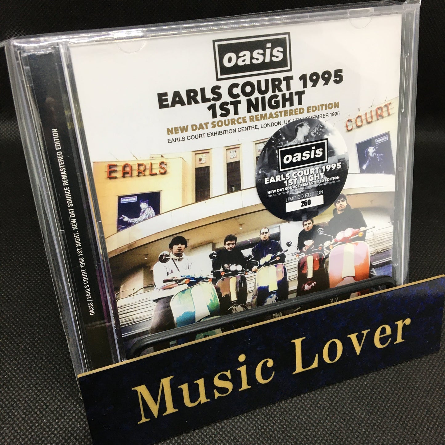 OASIS / EARLS COURT 1995 1.ª NOCHE NUEVA EDICIÓN REMASTERIZADA DE DAT SOURCE (2 CD)