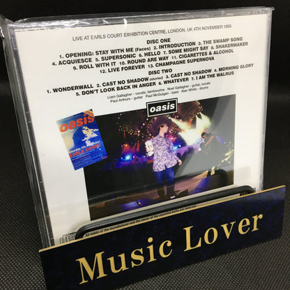 OASIS / EARLS COURT 1995 1.ª NOCHE NUEVA EDICIÓN REMASTERIZADA DE DAT SOURCE (2 CD)