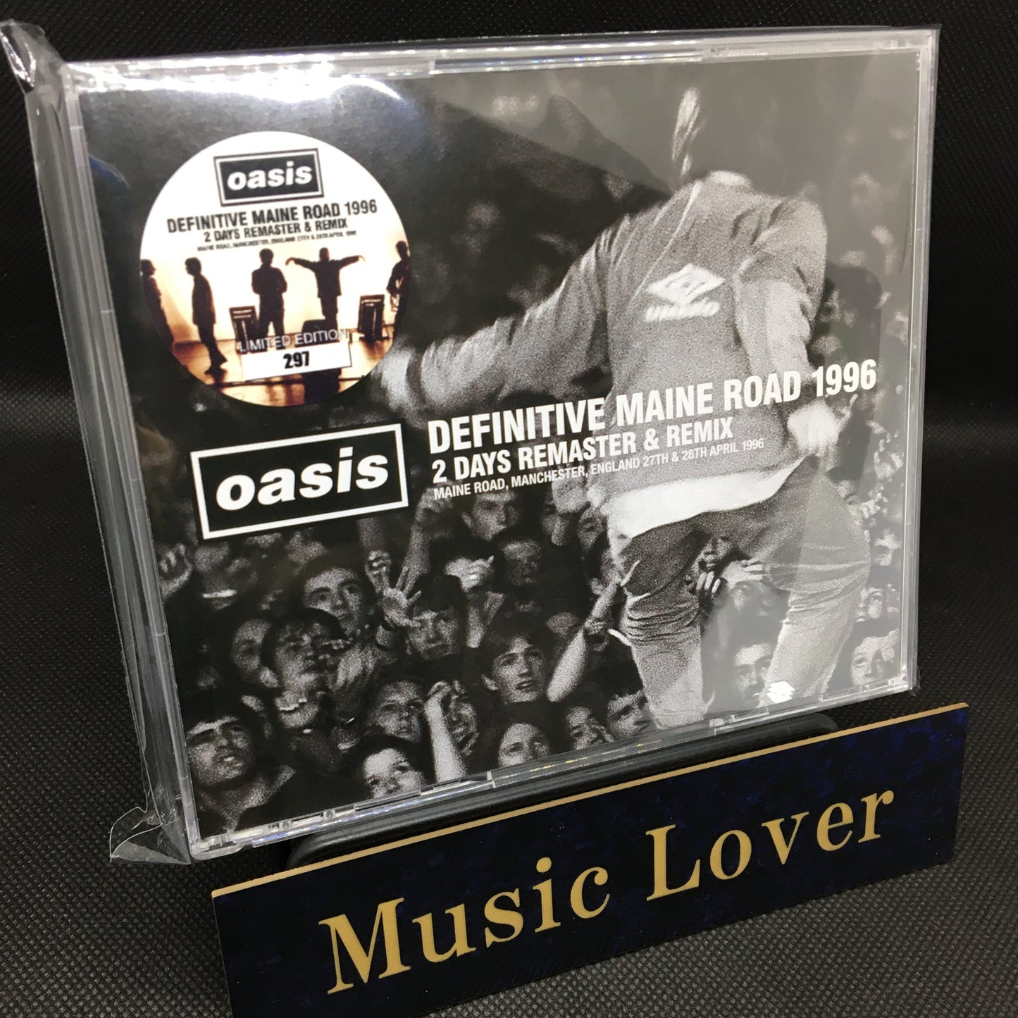 OASIS / DEFINITIVE MAINE ROAD 1996 2 DAYS REMASTER & REMIX STEREO SOUNDBOARD (4CD)