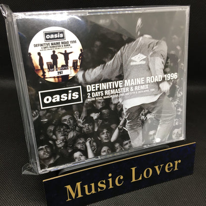 OASIS / DEFINITIVE MAINE ROAD 1996 2 DAYS REMASTER & REMIX STEREO SOUNDBOARD (4CD)