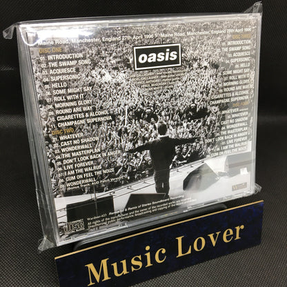 OASIS / DEFINITIVE MAINE ROAD 1996 2 DAYS REMASTER & REMIX STEREO SOUNDBOARD (4CD)