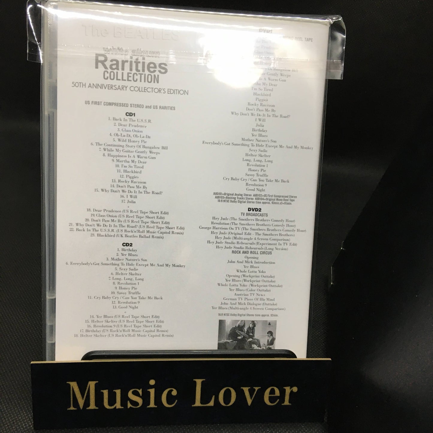 The Beatles White Album 50th Rarities Collection 2CD 2DVD