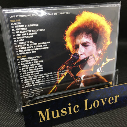 BOB DYLAN / ROME 1984 3RD NIGHT SOUNDBOARD (2CD)