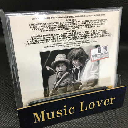 BOB DYLAN feat. Mick Taylor / MADRID 1984 SOUNDBOARD (2CD)