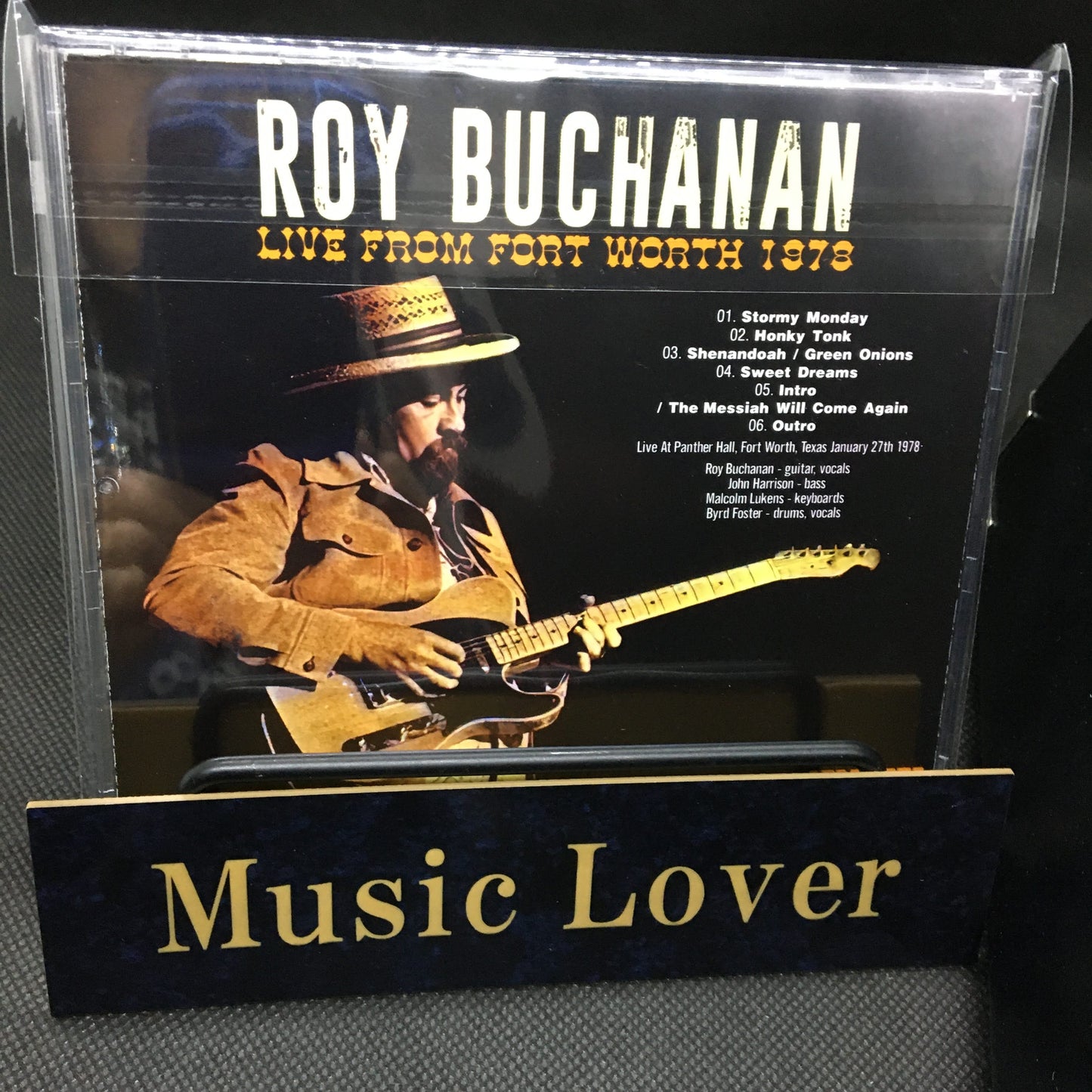 ROY BUCHANAN / LIVE FROM FORT WORTH 1978 SOUNDBOARD (1CDR)