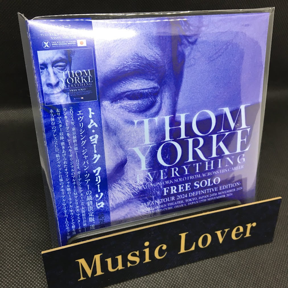 Thom Yorke / Free Solo LIVE IN JAPAN 2024 DEFINITIVE EDITION (DEMIX & REMASTER) Limited Set (2CD+1BLURAY-R+1CDR)
