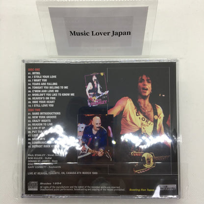 PAUL STANLEY / TORONTO 1989 (2CDR) KISS