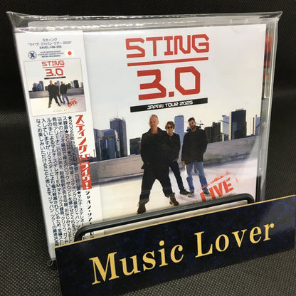 STING / LIVE! TOUR GIAPPONESE 2025 (2CDR+1DVDR)
