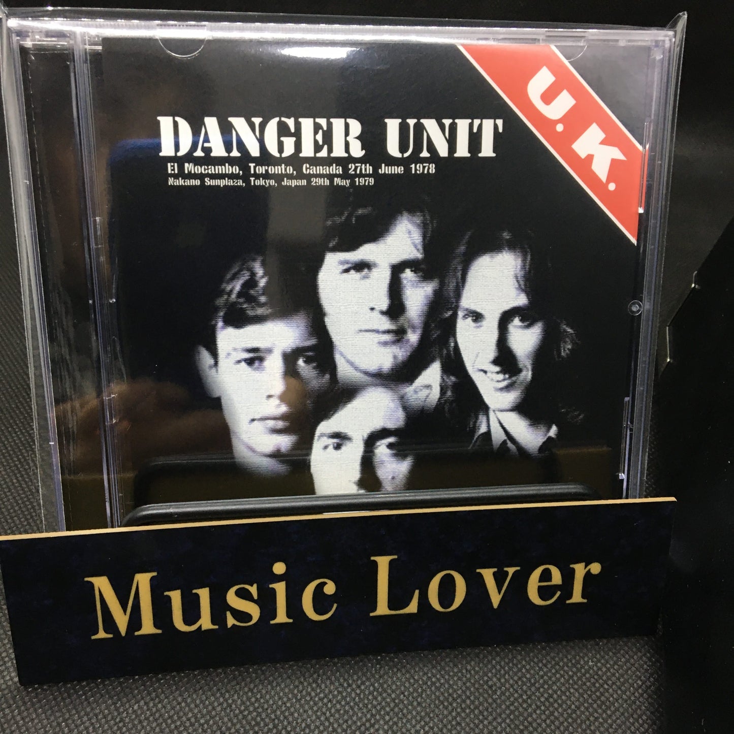 U.K. / DANGER UNIT STEREO SOUNDBOARD (1CD)
